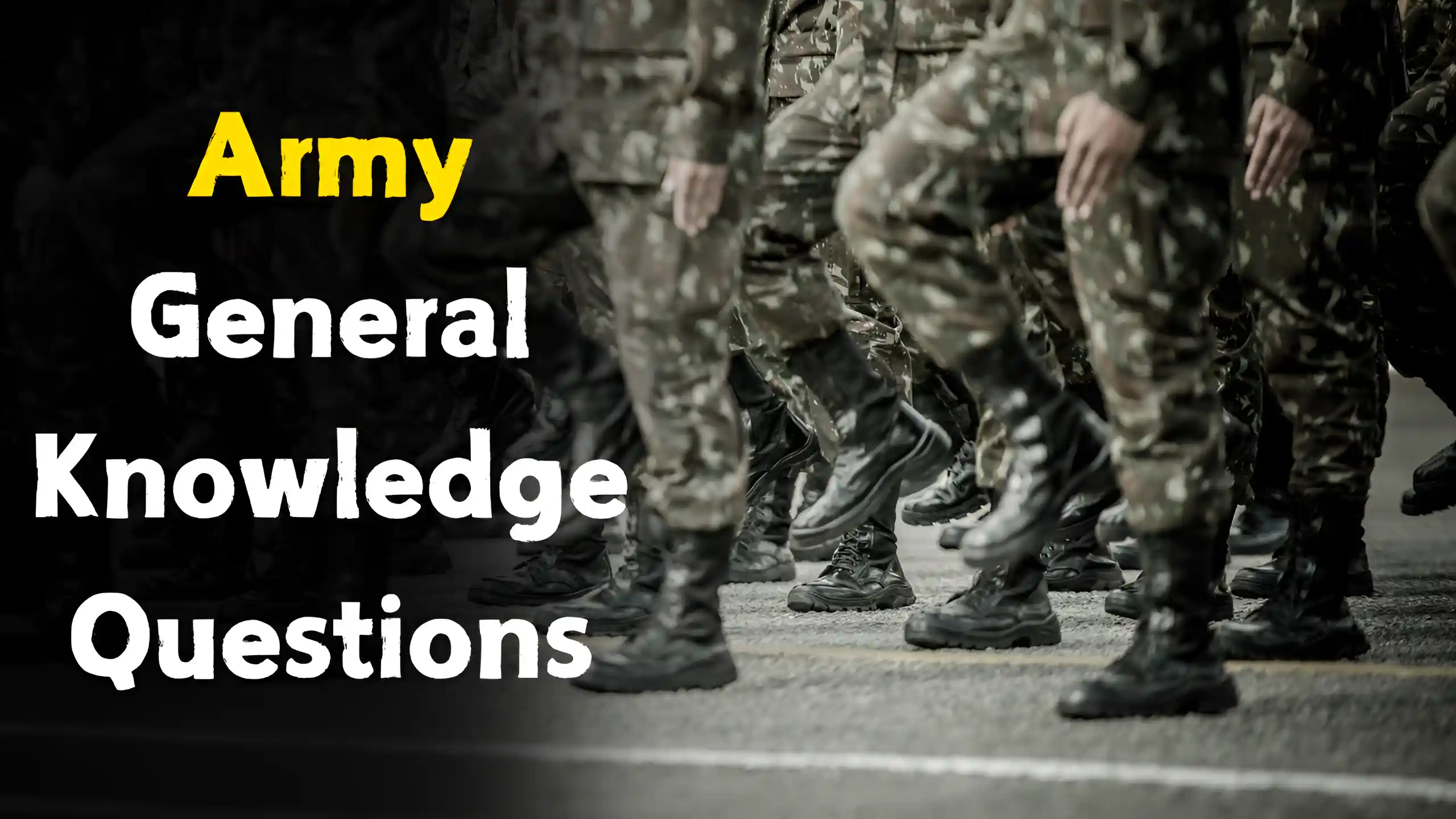 Army General Knowledge